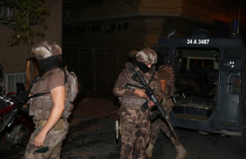 İstanbul'da 'PKK operasyonu': Çok sayıda gözaltı