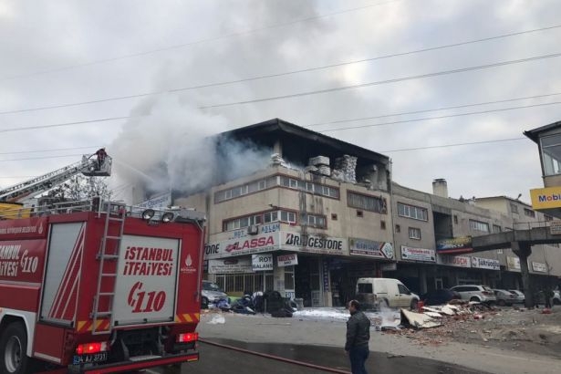 İstanbul'da sanayi sitesinde patlama