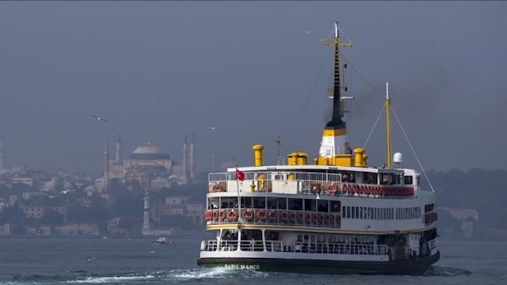 İstanbul'da vapur ücreti 5 kuruş oldu