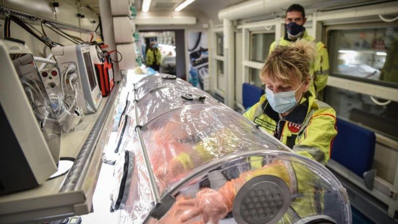 İtalya'da ağır hastalar 'koronavirüs treni' ile taşınacak
