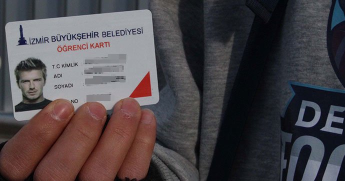  İzmir Büyükşehir Belediyesi'nden 'Beckham’lı kart' yanıtı