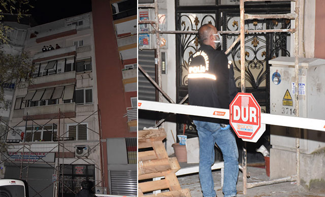 İzmir'de eski sevgilisinin oğlundan kaçarken balkondan düştü