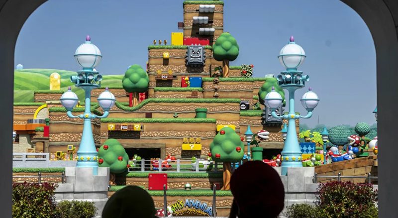 Japonya'da Super Mario tema parkı açıldı