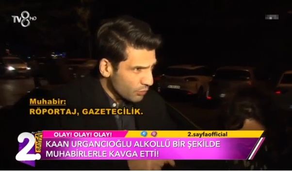 kaan urgancıoğlu,Kaan Urgancıoğlu basın mensuplarıyla tartıştı: Senin adın ne, kimin için çalışıyorsun?