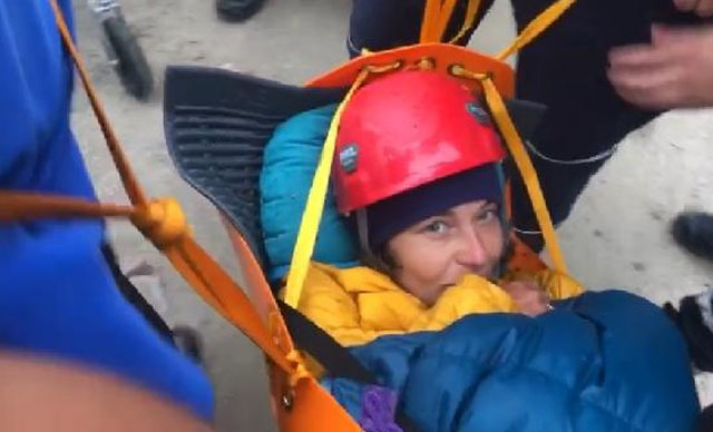 Kaçkarlarda düşen 2 Ukraynalı dağcı, 33 saatte kurtarıldı 