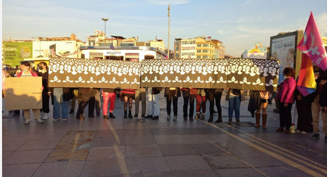 Kadın Savunma Ağı’ndan Kadıköy’de eylem