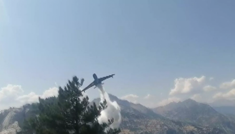 Kahramanmaraş'ta yangın söndürme uçağı düştü: 8 ölü