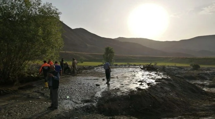 Kars'ta sel sularına kapılan kadın yaşamını yitirdi