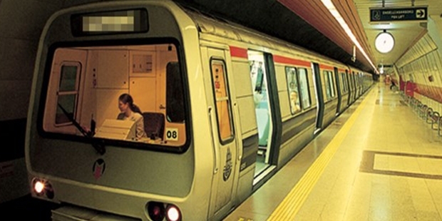 Kartal metrosunda intihar girişimi 