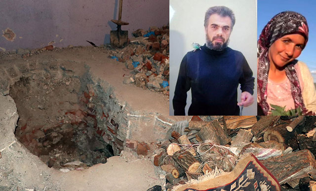 Kayseri'de kayıp olarak aranan çift, tandıra gömülmüş halde bulundu 