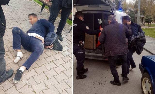 Kayseri'de parkta çocukları taciz eden şahıs gözaltına alındı