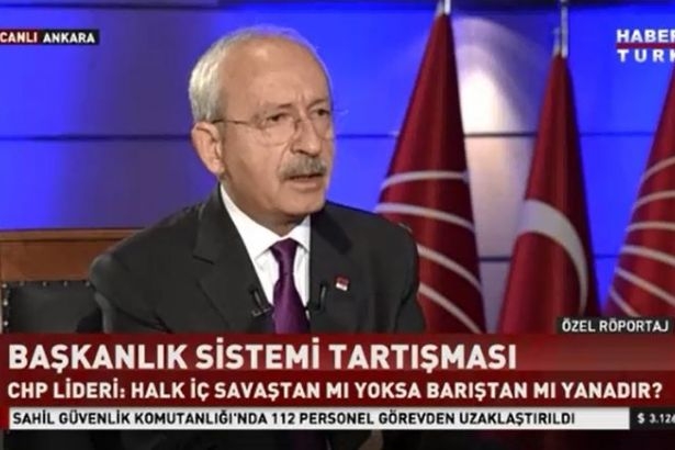 Kılıçdaroğlu: Bizim Erdoğan'la bir sorunumuz yok