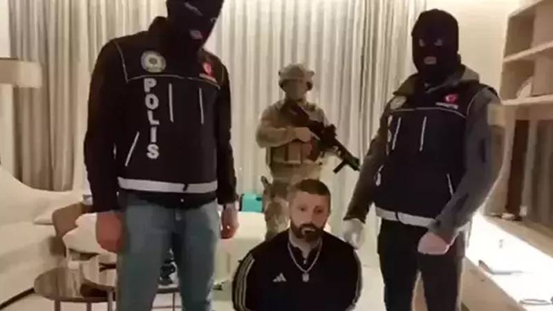 Kırmızı Bülten ile aranan uyuşturucu baronu Nenad Petrak İstanbul'da yakalandı