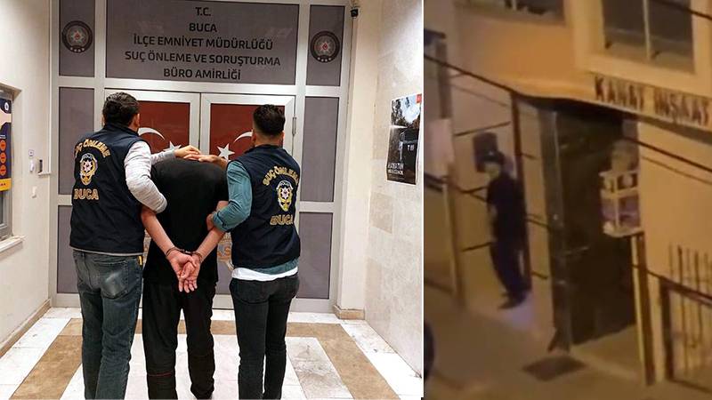 Kız öğrenci yurdu önünde mastürbasyon yapan kişi yakalandı