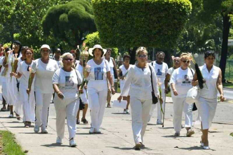  Küba'daki 'Beyaz Giyen Kadınlar'dan açıklama