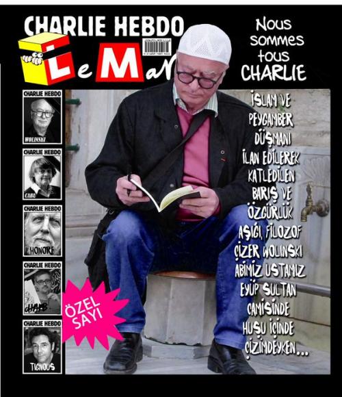 Leman'dan Charlie Hebdo özel sayısı !