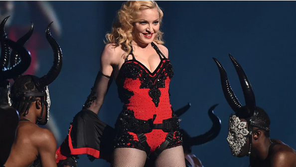 madonna,meme ucu,Madonna: Bir kadının vücudunun meme ucu hariç her santiminin gösterilmesine izin veren bir kültürde yaşıyor olmamız beni hâlâ hayrete düşürüyor