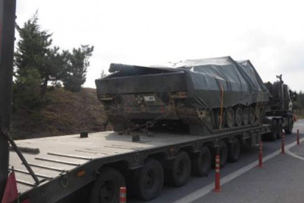 Maltepe'deki tanklar IŞİD'in dün vurduğu Gaziantep'e taşınıyor!