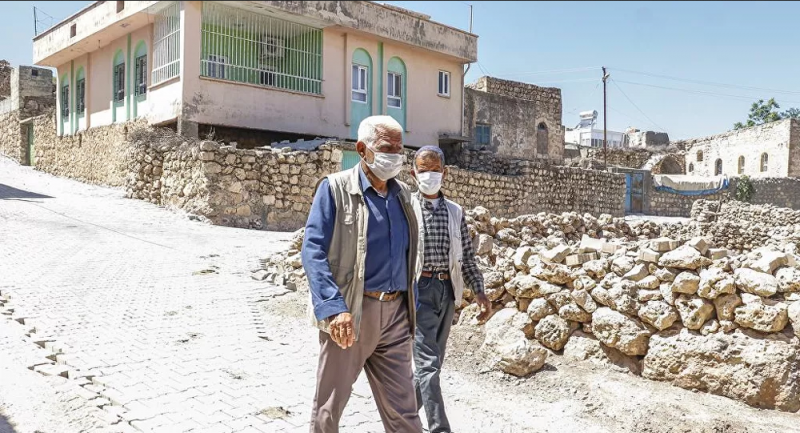 Mardin'de bir mahallede hiç koronavirüs vakasına rastlanmadı