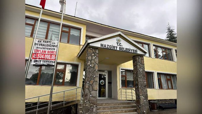 Mazgirt Belediyesi'nin borçları nedeniyle su pompalarının elektriği kesildi