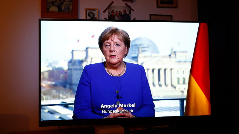 Merkel: 2.Dünya Savaşı'ndan bu yana en ciddi krizle karşı karşıyayız