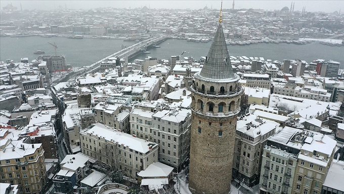 Meteoroloji'den Karadeniz'e kuvvetli sağanak, Marmara'ya kar yağışı uyarısı