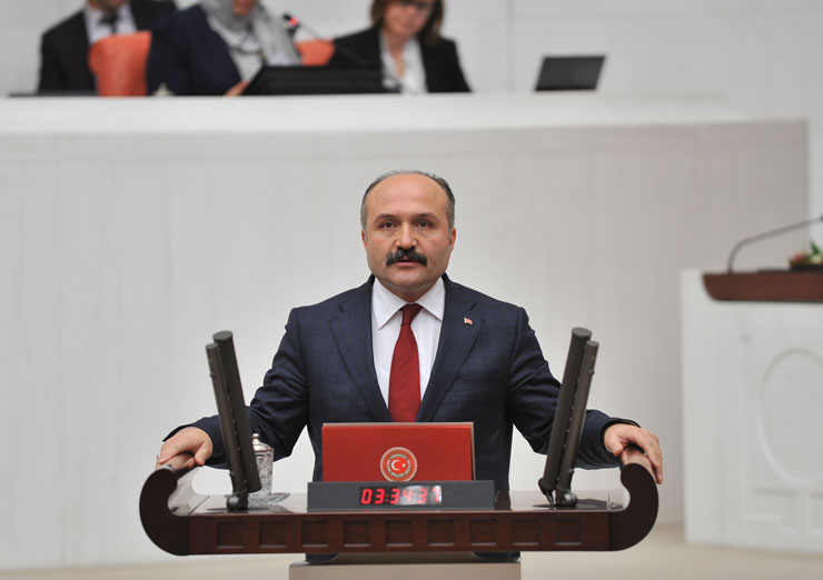 MHP Samsun Milletvekili Erhan Usta disipline sevk edildi