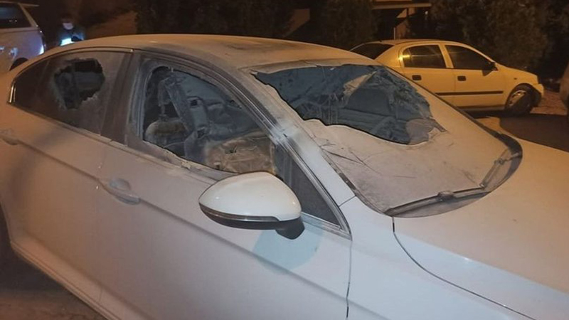 MHP'li Cengiz Çetin'in otomobili kundaklandı