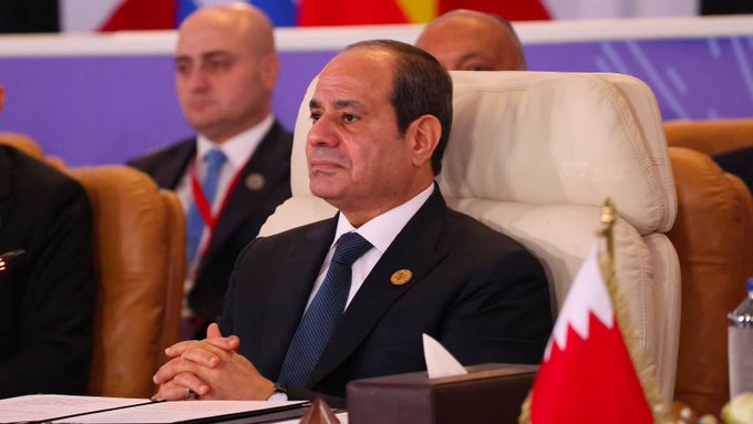 Mısır Cumhurbaşkanı Sisi'den, Gazze'ye yönelik kara harekatının önlenmesi çağrısı