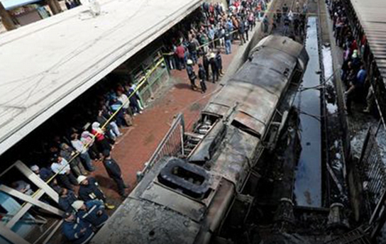Mısır'da tren kazası: 40 yaralı