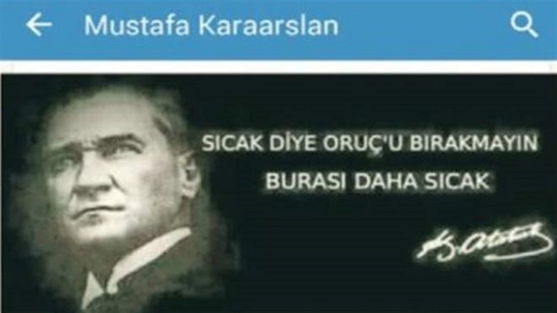 Mustafa Kemal cehennemde yanıyormuş!