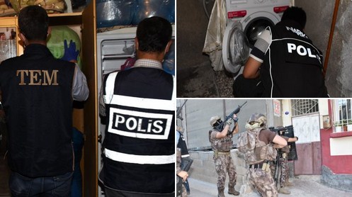 Narkotik operasyonu: 642 kişi yakalandı, 243 kişiye yasal işlem yapıldı 