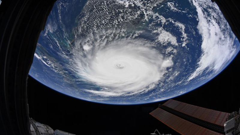 NASA, Dorian Kasırgası'nın yeni görüntüsünü yayınladı