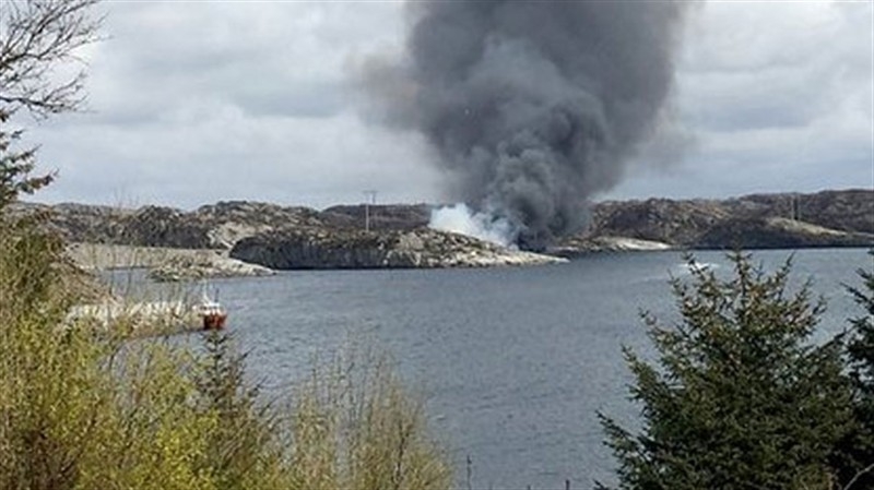 Norveç'te içinde 17 kişi bulunan helikopter düştü!