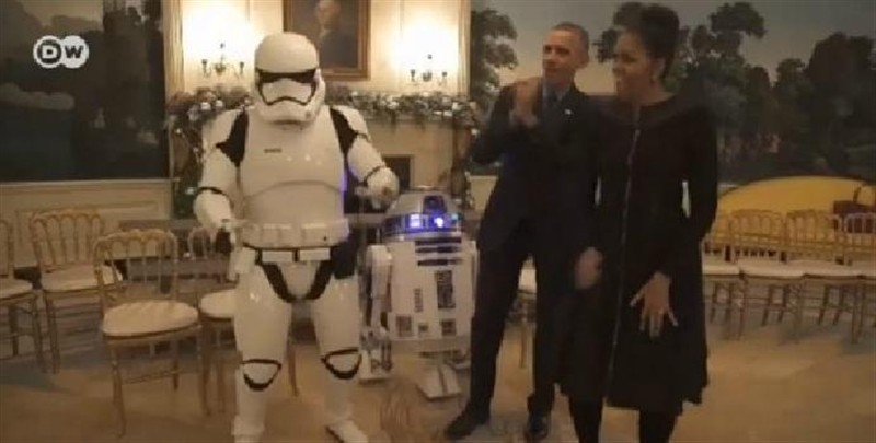 Obama ve eşi, Yıldız Savaşları Günü’nü dans ederek kutladı!