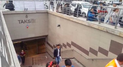 Osmanbey metrosunda yolcular tahliye edildi!