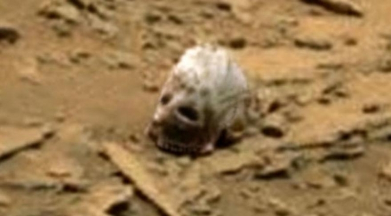 Paranormal Crucible: Mars'ta kafatası bulundu!