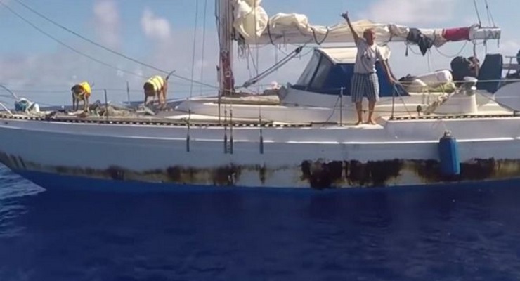 Pasifik Okyanusu’nda beş aydır ulaşılamayan iki denizci: Hayatımız kurtuldu