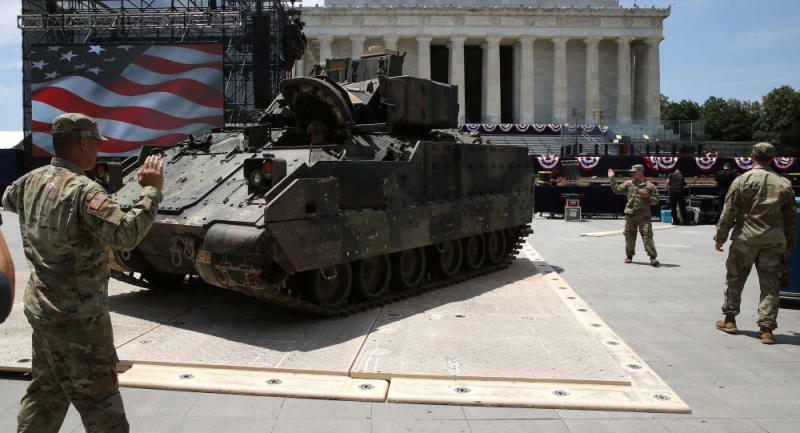Pentagon, Washington sokaklarında paslı tankların görülmesinin nedenini açıkladı