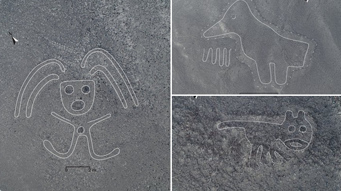 Peru çöllerinde 168 yeni Nazca jeoglifi keşfedildi