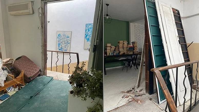 Polis, asılsız “canlı bomba” ihbarı nedeniyle Sözcü muhabirinin evini bastı: Koçbaşıyla kapıyı kırdılar