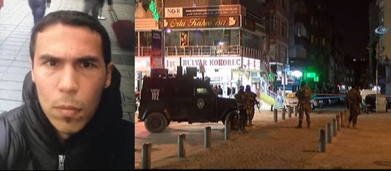 Polis Zeytinburnu'nda baskın yapılan evde Reina saldırganını bulamadı