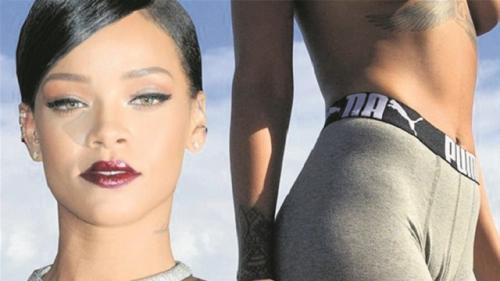 Rihanna boxerla poz verdi!