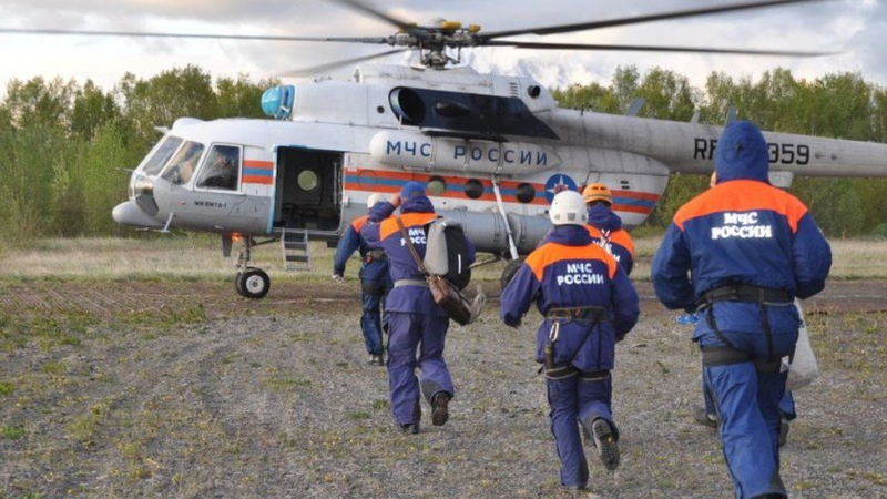 Rusya'da 16 kişiyi taşıyan turist helikopteri düştü: 8 kişi kayıp