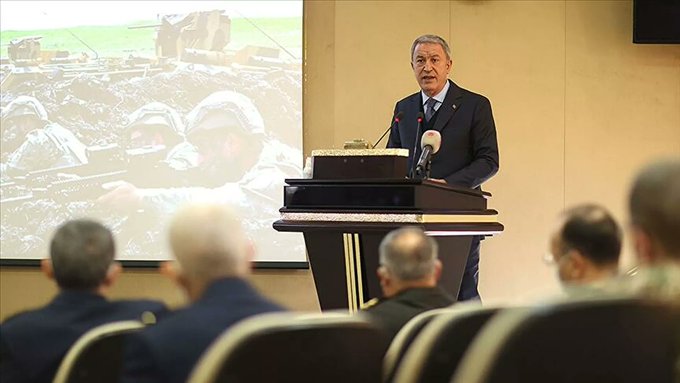 Savunma Bakanı Akar: 44 terörist etkisiz hale getirildi