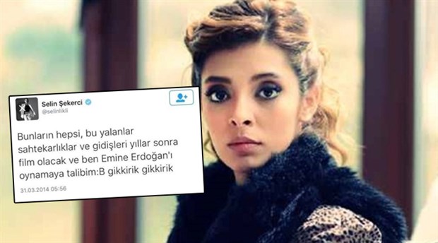 Selin Şekerci: Emine Erdoğan'dan özür diledim