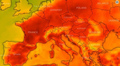 Sıcak hava nedeniyle İtalya'da 3, İspanya'da 2 kişi öldü