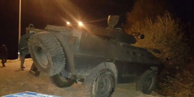 Siirt'te askeri araca saldırı