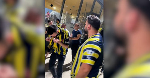 Sloven polisinden Fenerbahçe taraftarına biber gazlı müdahale!