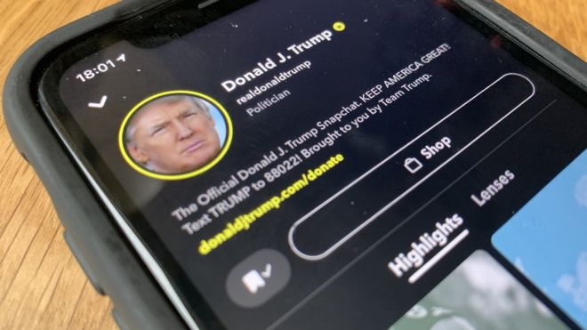 Snapchat'ten Trump'ın hesabını sansürleme kararı